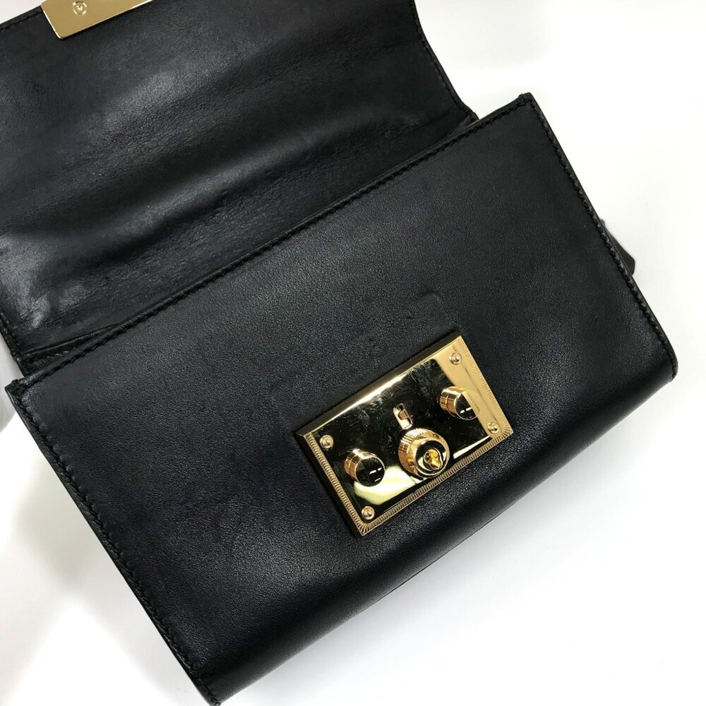GUCCI Authentic Black Leather Shoulder Bag - Picture 10 of 16
